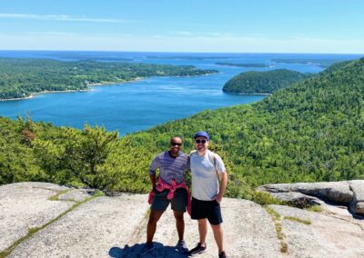 Armand and Josh smiling together