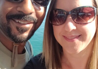 Missy & Andre at scenic overlook