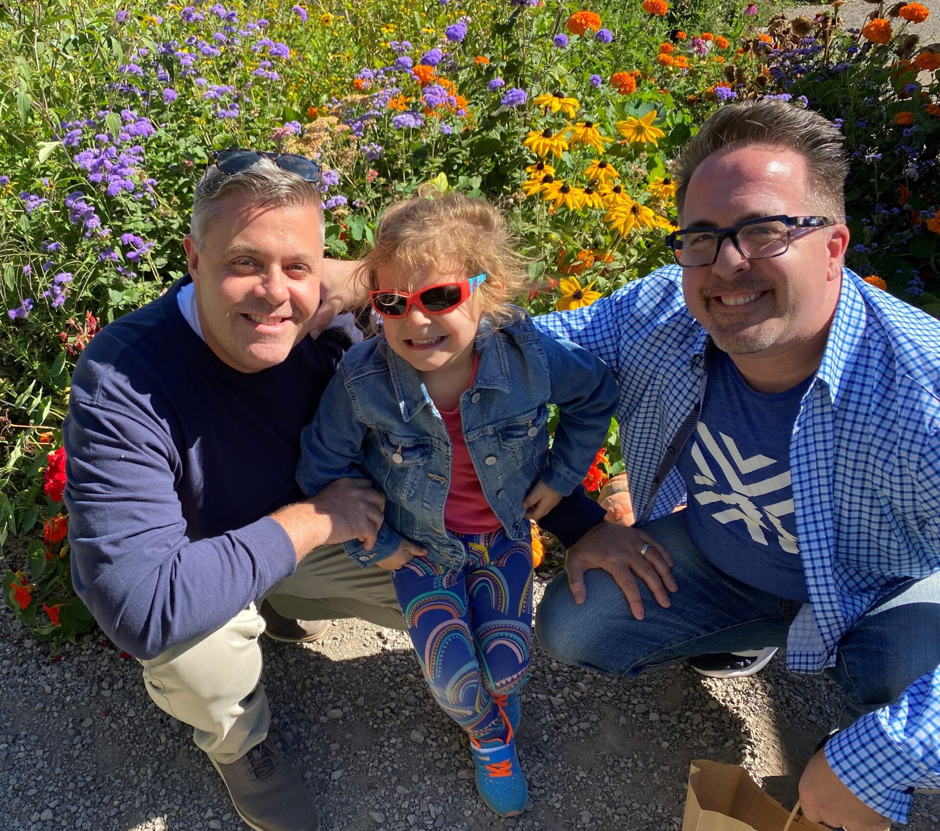 Family enjoying a day at the park